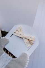 Kız Bebek Hediye Seti - Yenidoğan Hediyesi - Naturel