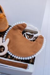 Erkek Bebek Hediye Seti - Yenidoğan Hediyesi - Taba