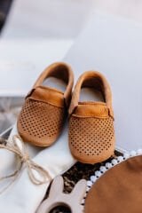 Erkek Bebek Hediye Seti - Yenidoğan Hediyesi - Taba