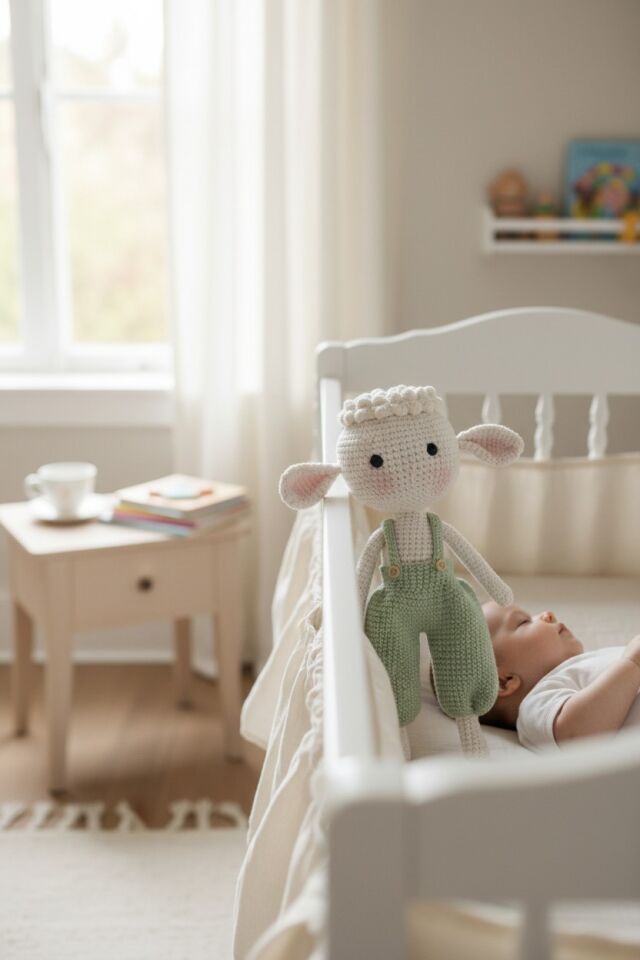 İlk Uyku Arkadaşım Yeşil Kuzu 30 cm