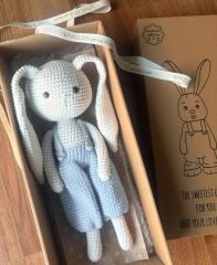 İlk Uyku Arkadaşım Mavi Tavşan 30 cm