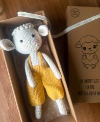 İlk Uyku Arkadaşım Sarı Kuzu 30 cm