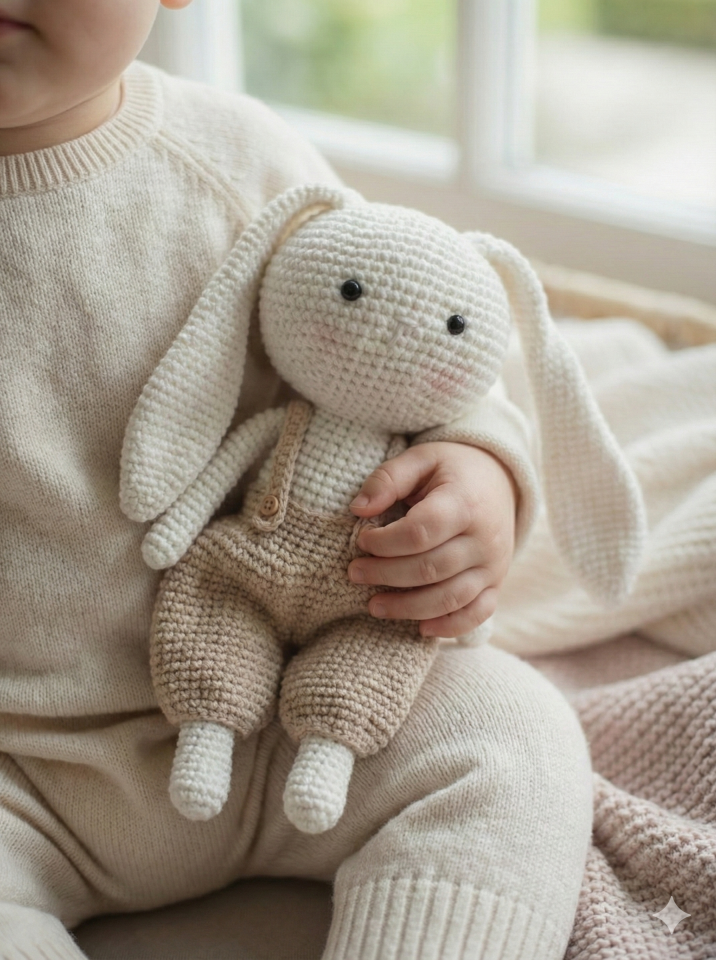 İlk Uyku Arkadaşım Bej Tavşan 30 cm