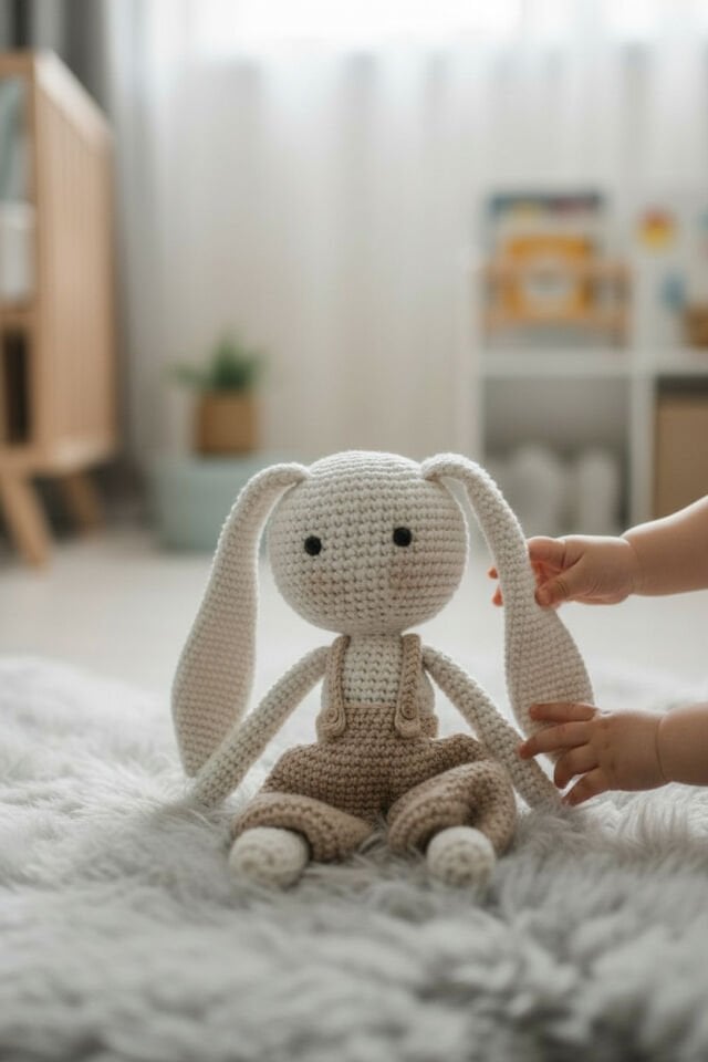 İlk Uyku Arkadaşım Bej Tavşan 30 cm