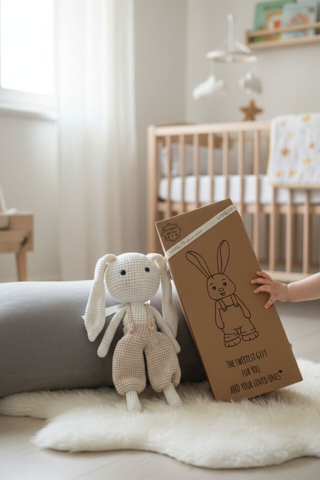 İlk Uyku Arkadaşım Bej Tavşan 30 cm