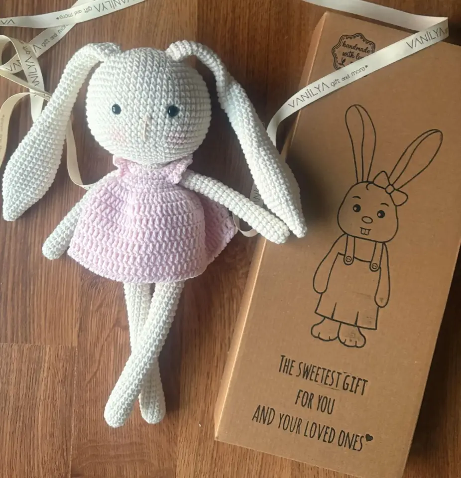 İlk Uyku Arkadaşım Pembe Tavşan 30 cm