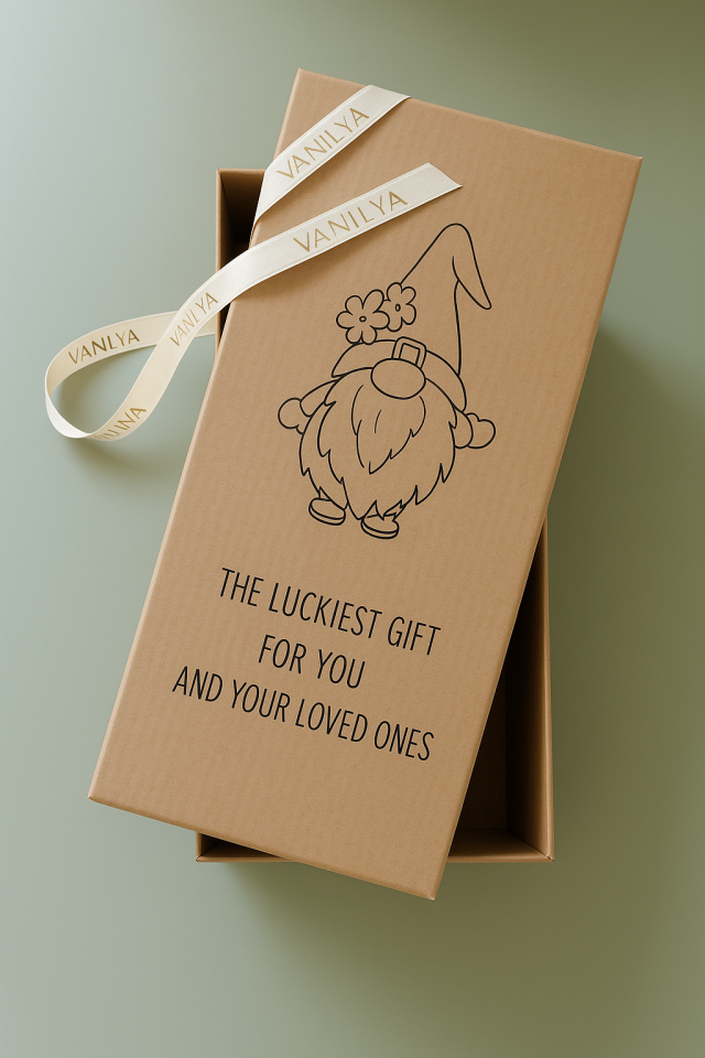 Dekoratif Şans Cücesi Ev Ofis Dekoru-Pumpkin Boy 35 cm