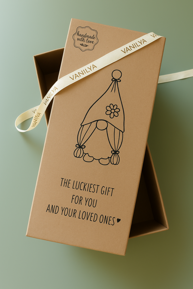 Dekoratif Şans Cücesi Ev Ofis Bebek Odası Dekoru-Rabbit Pudra 35 cm