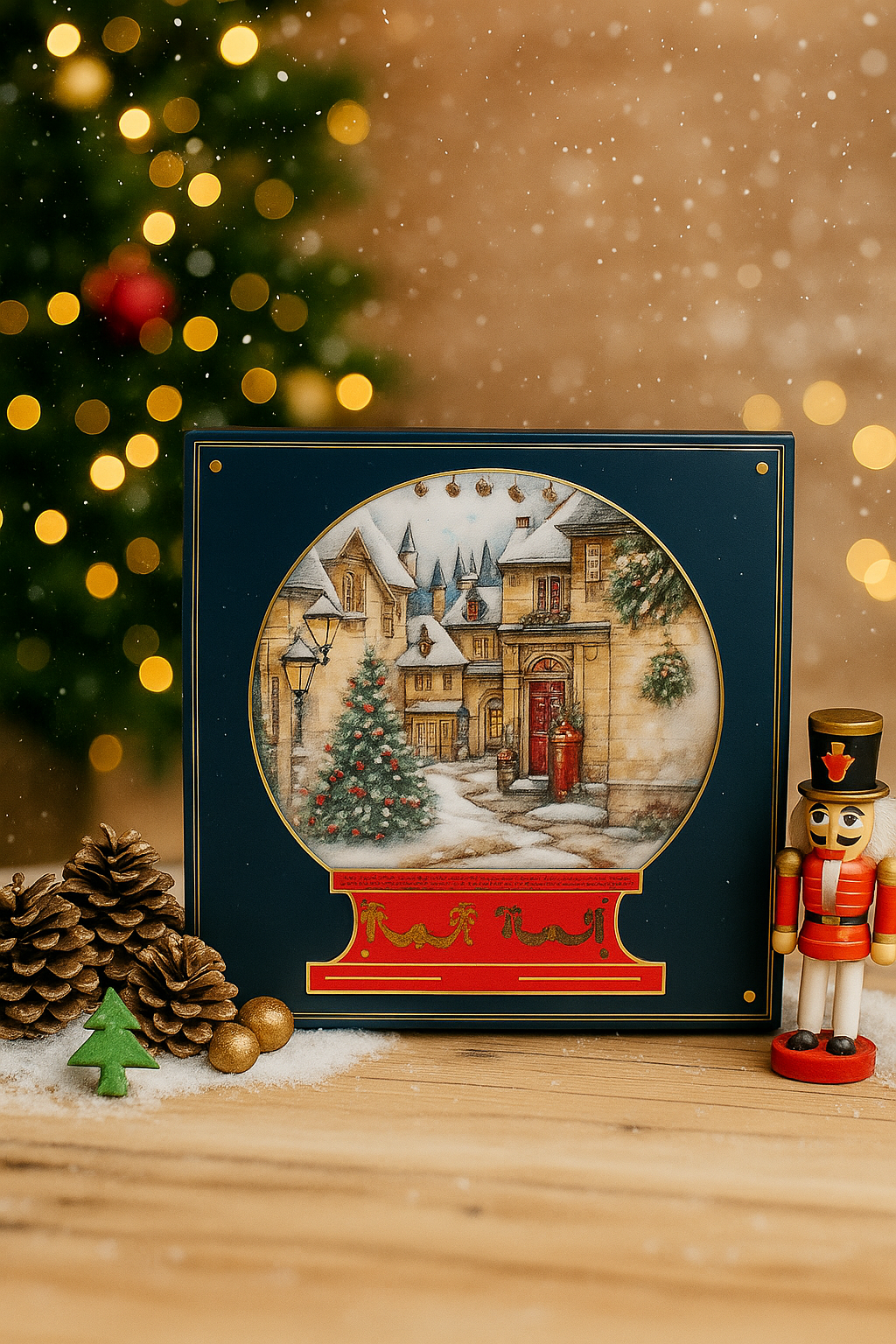 Yılbaşı Hediyelik Madlen Çikolata 32'li-Old Town