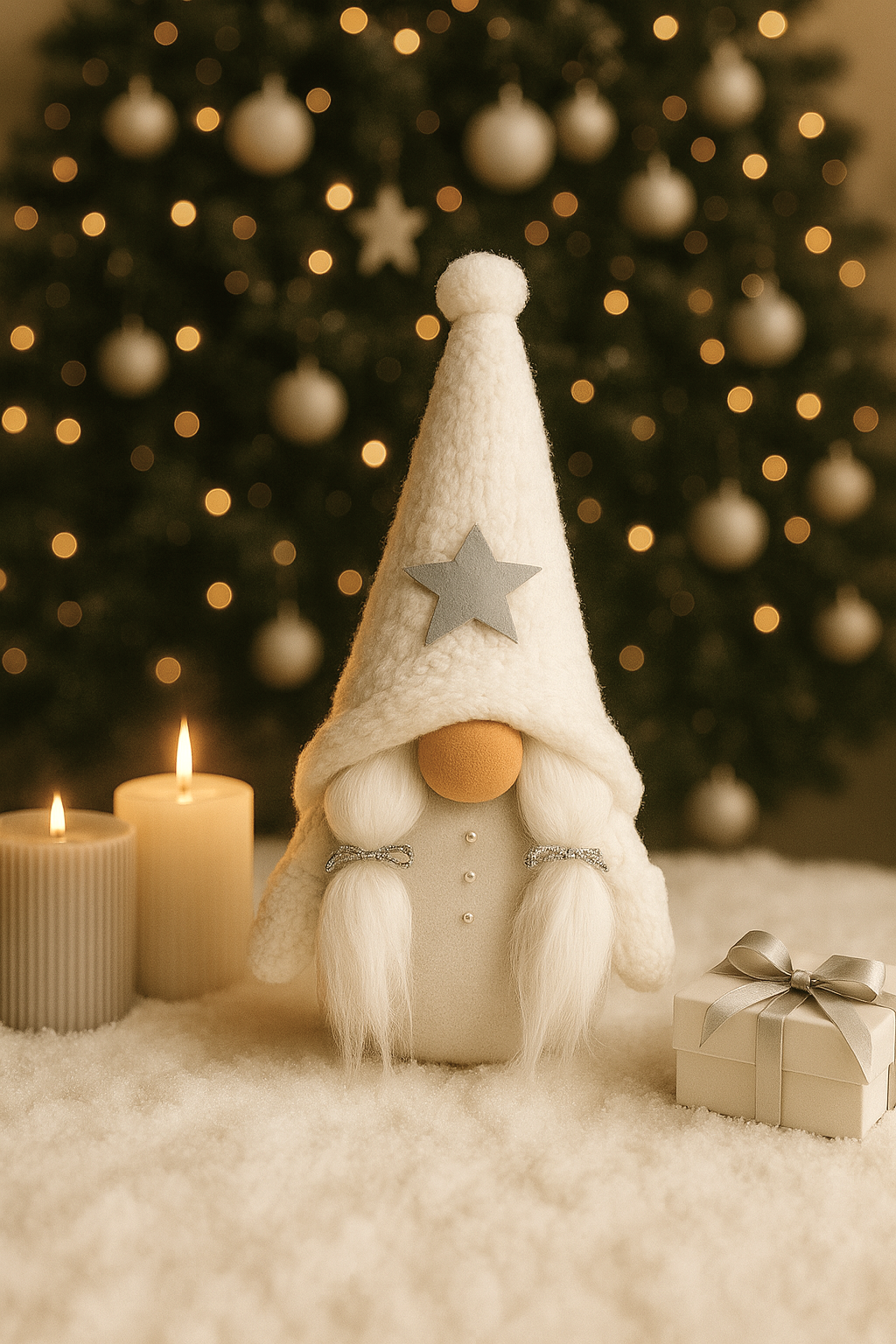 Yılbaşı Cücesi Winter Girl 35 cm