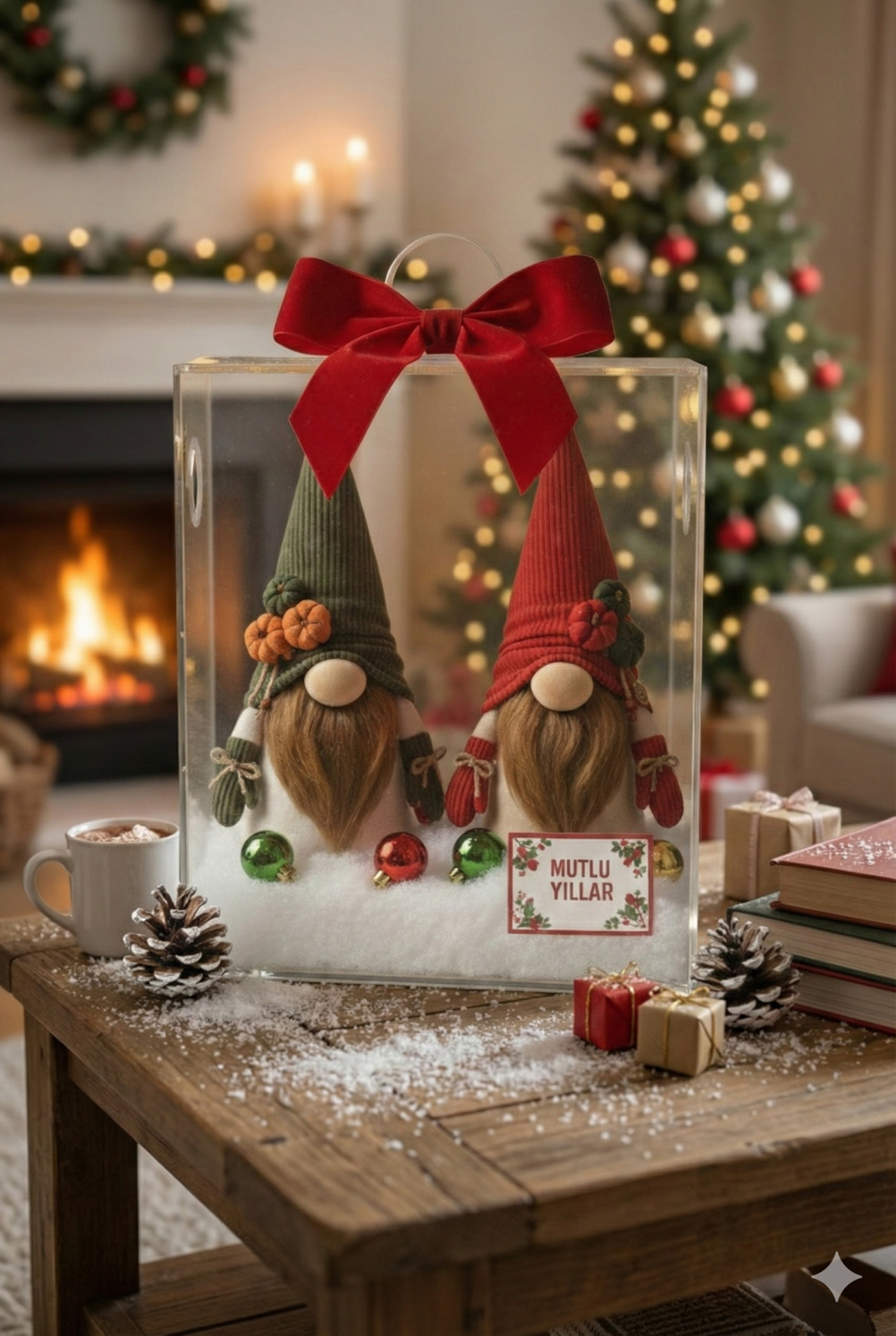 Yılbaşı Hediye Seti-Şans Cüceleri-Pine and Berry