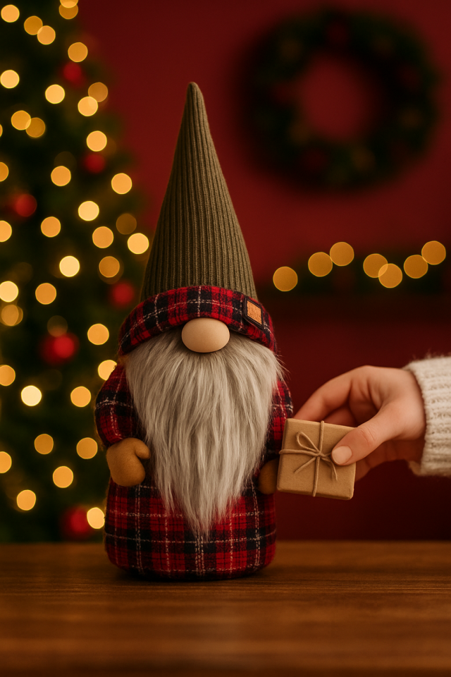 Yılbaşı Hediye Seti-Şans Cüceleri-Tartan Buddies