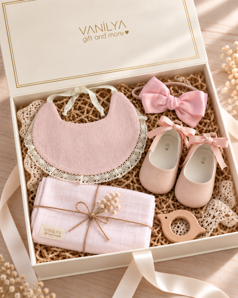 Kız Bebek Hediye Seti - Blush & Lace
