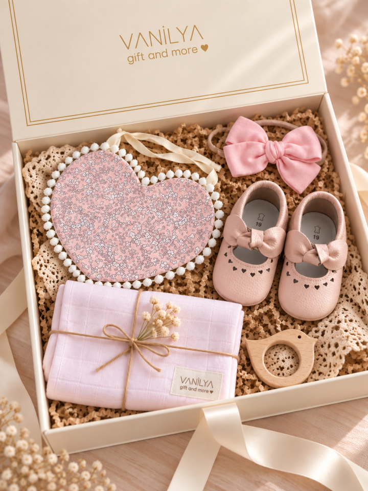 Kız Bebek Hediye Seti - Sweetheart Floral